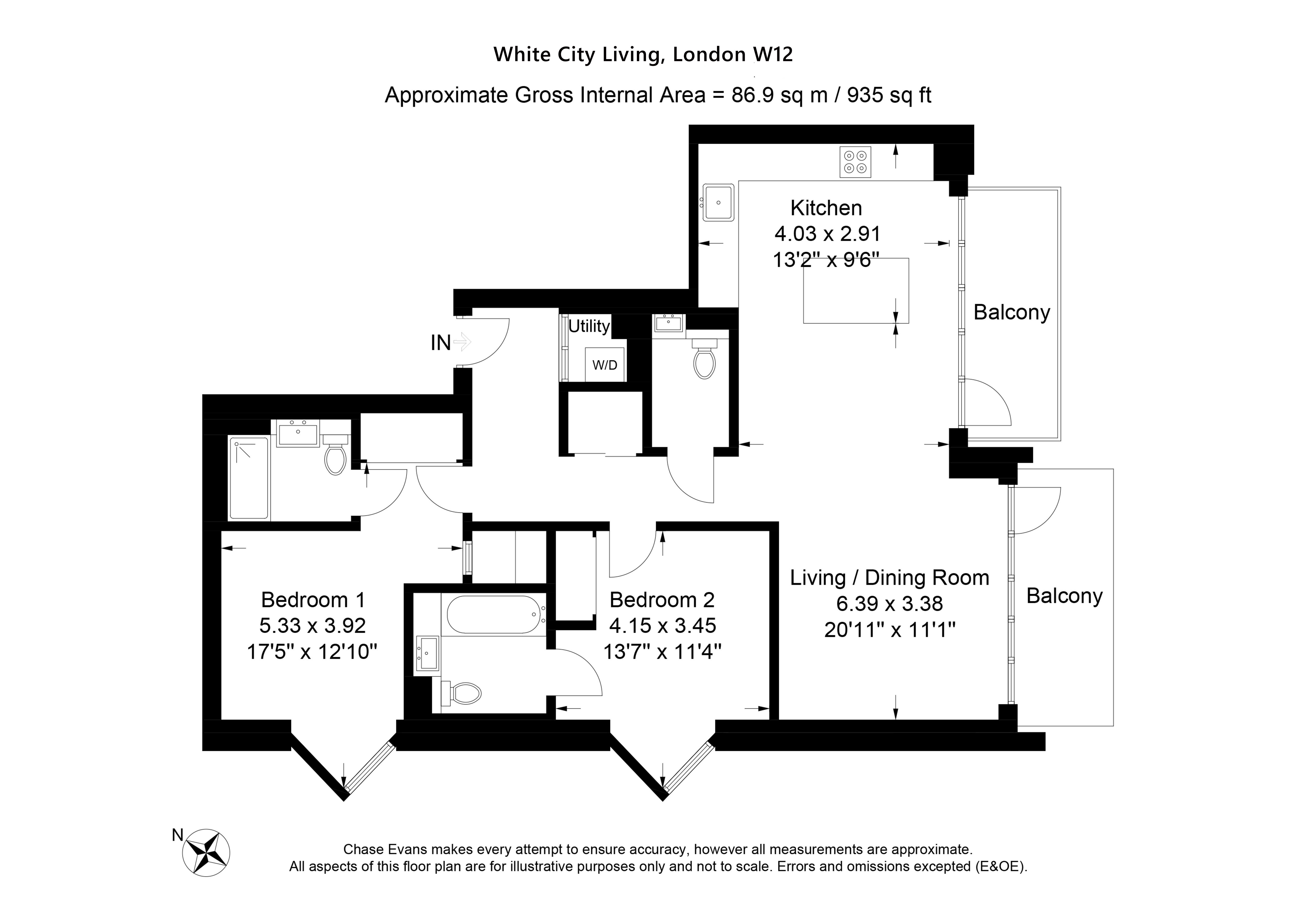 White City Living two bedroom properties