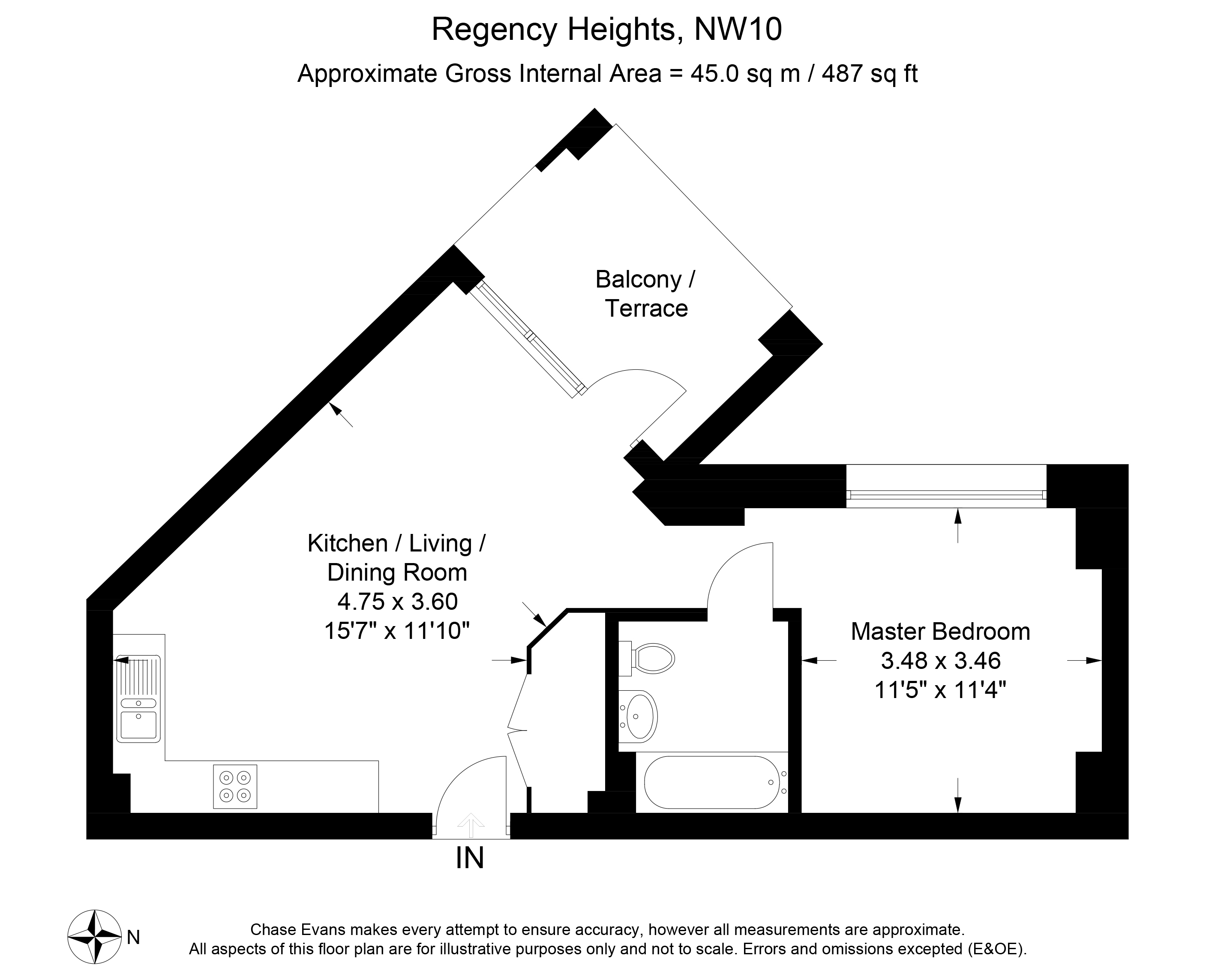 Regency Heights Studio apartments