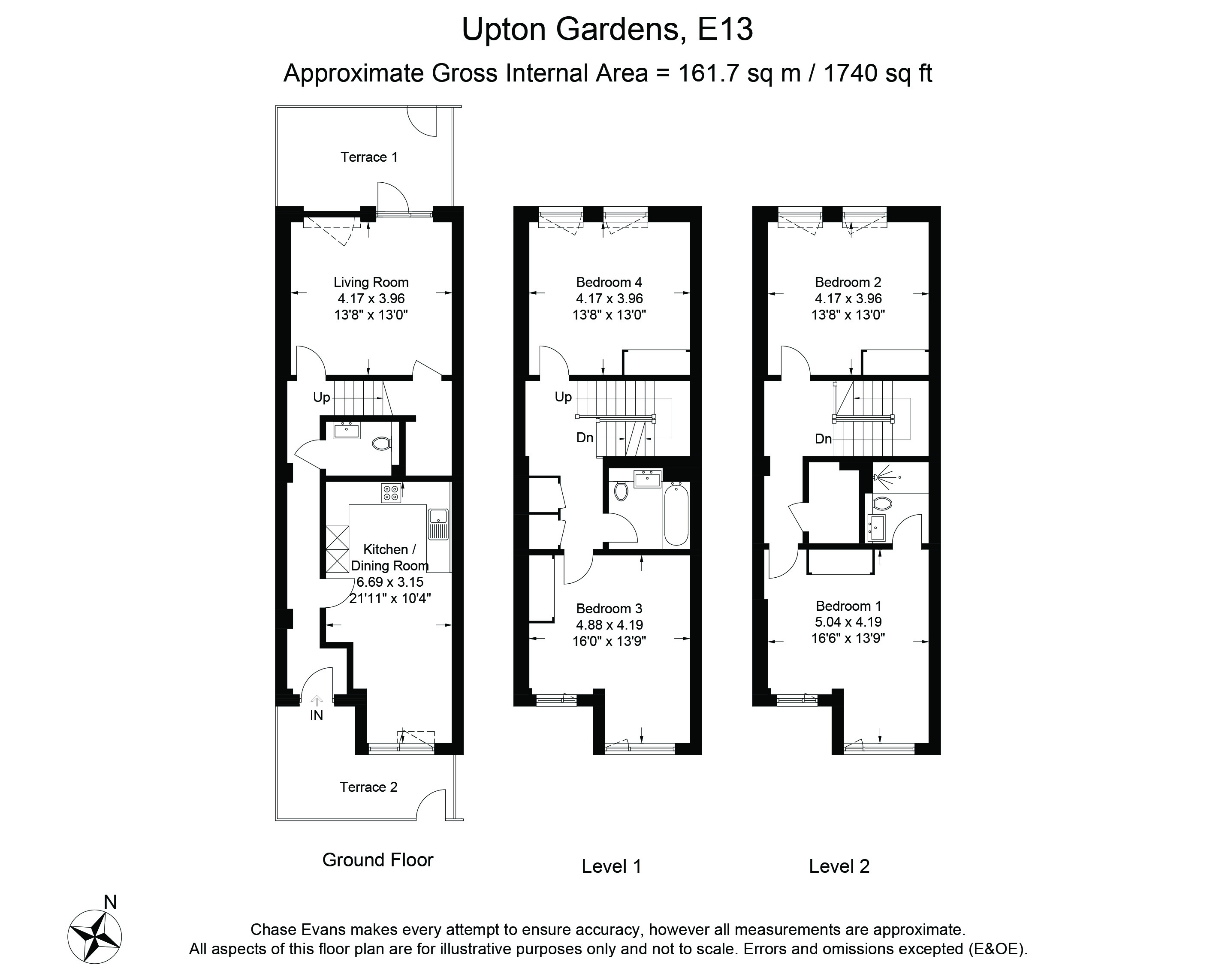 Upton Gardens house floor plan