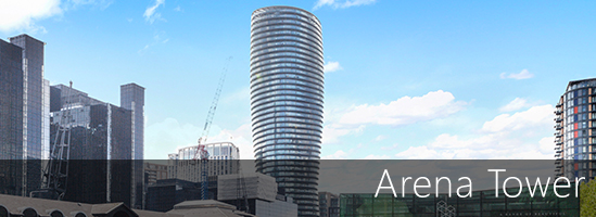 Arena Tower Development London E14 apartments for rent