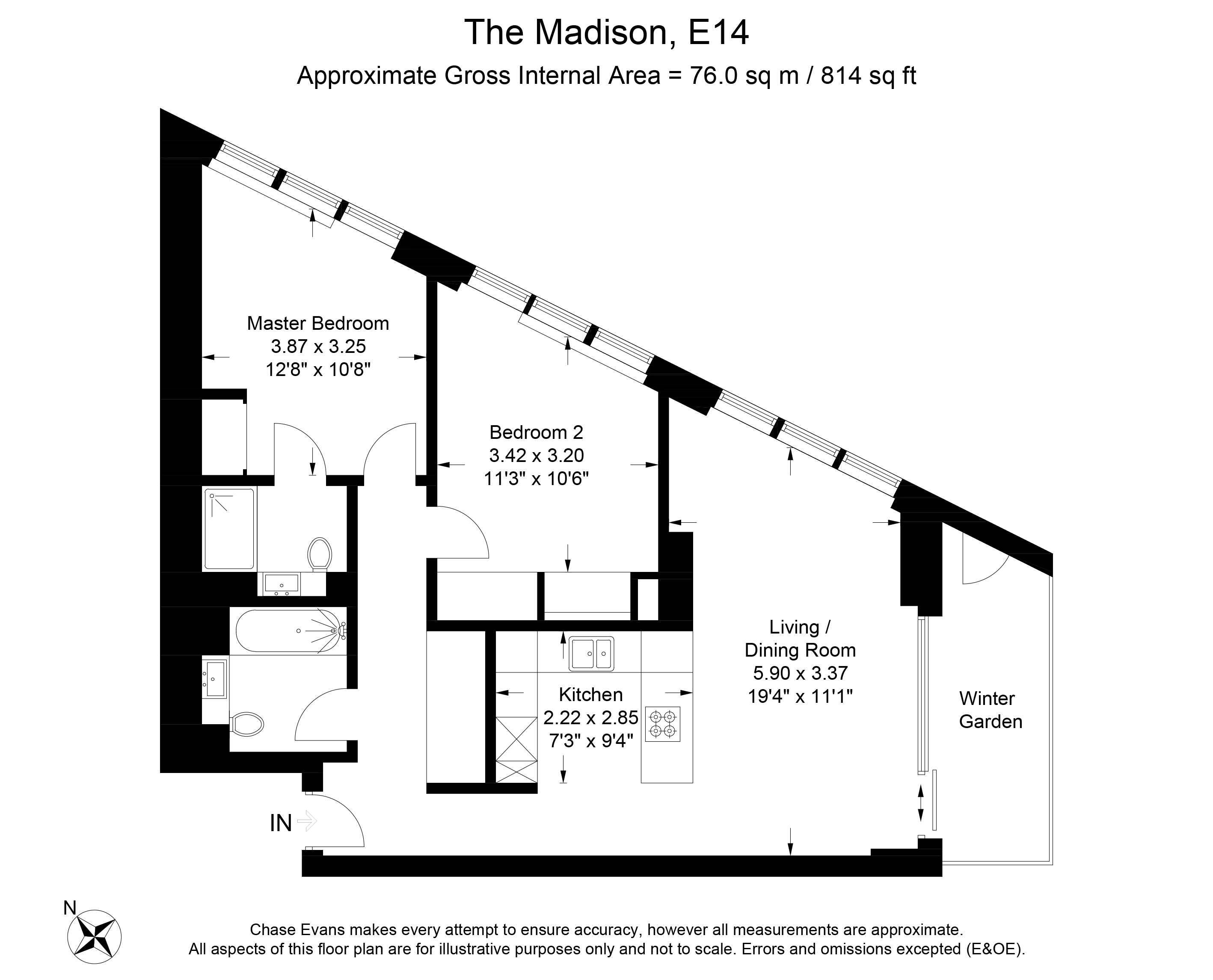 The Madison Two Bedroom Apartments