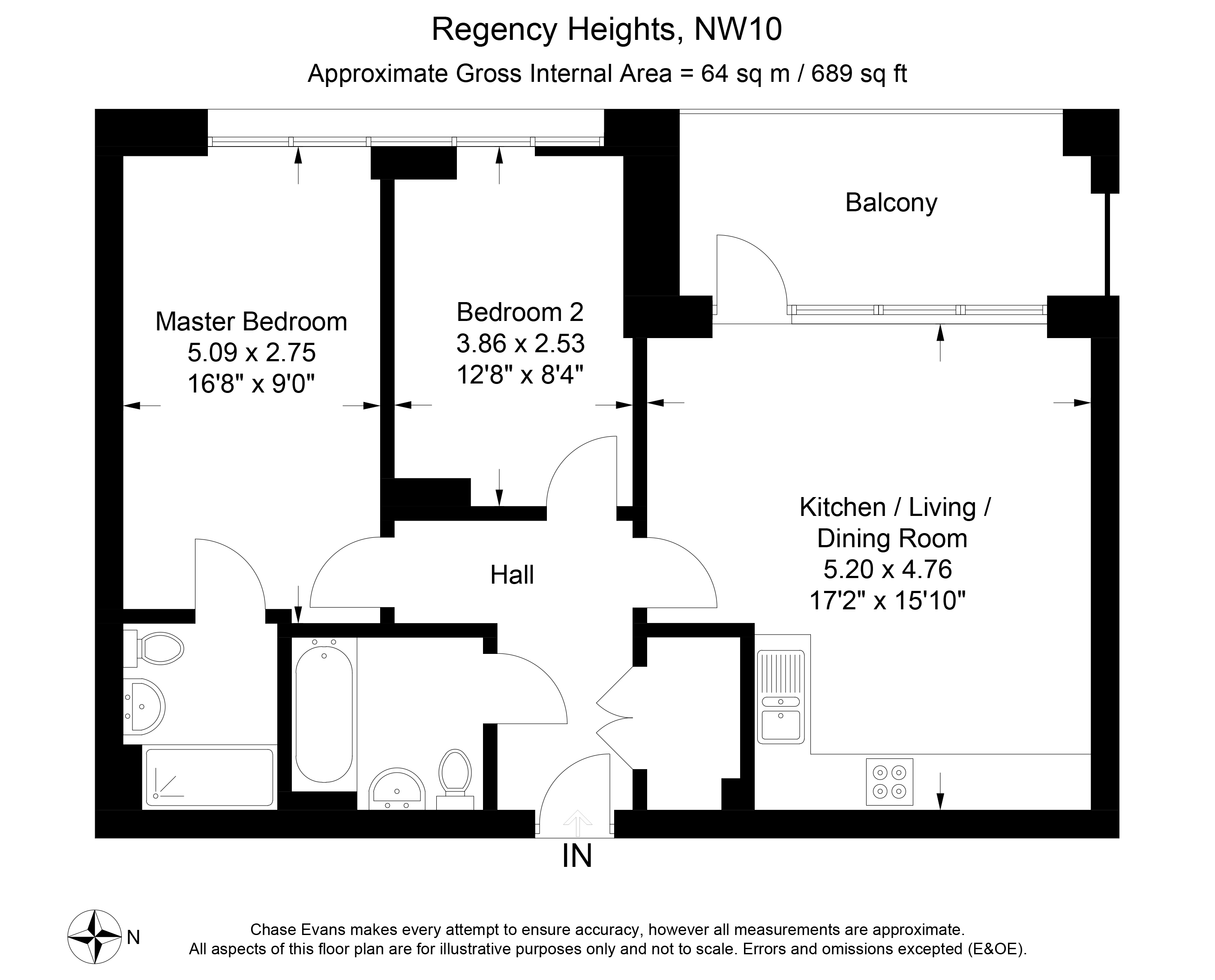 Regency Height Two Bedroom Apartments