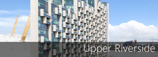 Upper-Riverside London SE10  apartments for rent