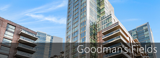Goodmans-Fields-London E1 apartments for rent