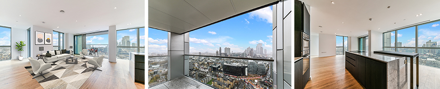 Central London properties vith views SE17